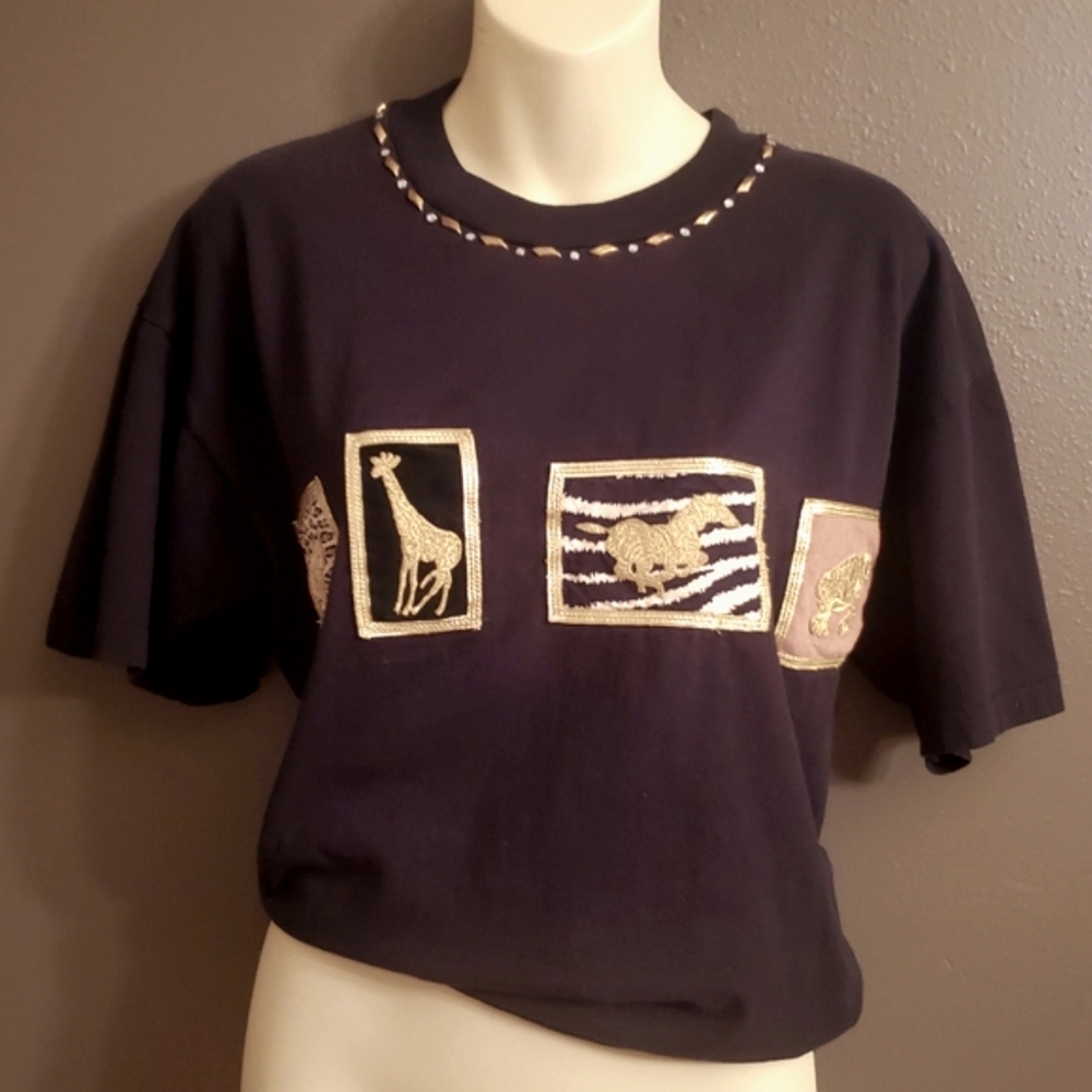 Vintage Clodia Dee Mob Wife Fashio Tee